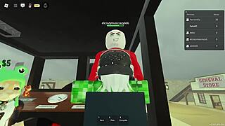 she goes afk and the whole gang piles on her shemale ass in wild comic gangbang