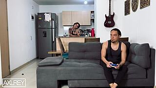 Play Xbox or Pound My Roommate's Big Ass and Tits?