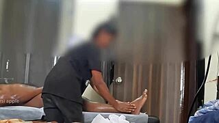 thai spa girl strokes cock so good mmm