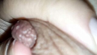 watch her brunette tits leak warm milk like creamy latte straight from nipples