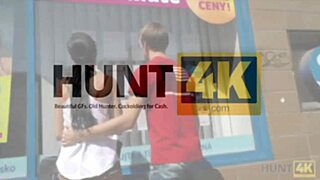 hunt4k. i knew i'd seduce that pretty 18+ teen... cash for her tight pussy!