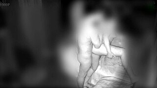 Pinay mom caught bent over doggystyle by stepson on CCTV as husband films part 2