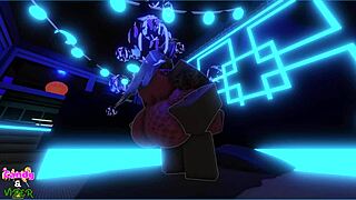 Viper Pounds Candy's Wet Pussy Hard as Friend Bursts In for Surprise Finish