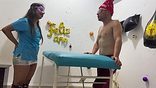 i'm so shy but this perverted doc fucks me raw like a total novice patient