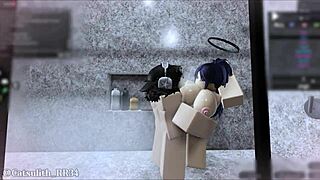 yuuka punished for crashing with fingering blowjob and sex part 1