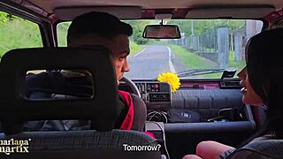 colombian tourist mariana martix seduces italian farmer luca peracchi wild tractor ride