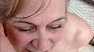 farm slave gulps piss cock after bound whipping!