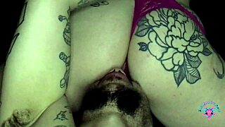 man that neon flamingo pawg in pink panties rides huge cock cowgirl rough then doggystyle interracial with rimming blowjob