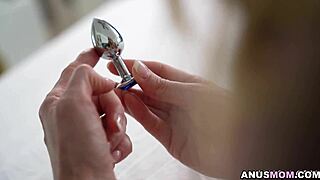 Nicky Rebel fingers Lilly James' tight asshole prepping for hardcore pounding 🍑💥