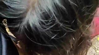 i creampied horny filipina outdoors we nearly got busted pounding