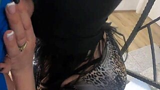 Milfycalla Sucks Cock Greedily After Gaping Anal Creampie Tease