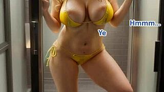 blonde in leather boots bends over for public doggystyle on street