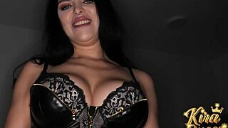 busty kira in lingerie craves freaky's bbc for deep pounding
