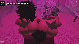 two fat cows 😩 get ripped open milking my thick cock dry 💦