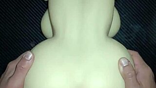 Curvy Amateur Bent Over Desk for Huge Cock Doggystyle Creampie in Tight Vagina Close Up