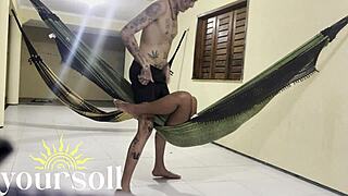 ebony teen anime hentai interracial almost caught fucking ex on hammock