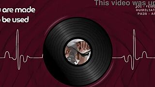 You're my anal toy for femdom joi humiliation now