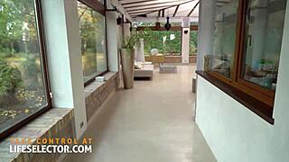 In Lifeselector you choose how to anal fuck sexy doctor Shalina Devine in hospital threesome