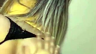 latina beauty rides cock rough with thong shoved aside while hidden cam rolls