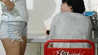 curvy latinas trio heat up with petite ass play and orgasms