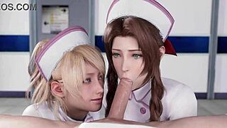 i luv final fantasy girls slobberin' on cocks in this hot bj compilation
