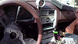 young amateur dragged backstage for brutal backroom drilling and tight pussy pounding