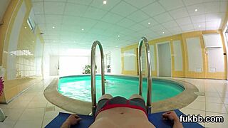 Kinky cute girl fingers pussy masturbates licks then gets pov hardcore fucked and sucked