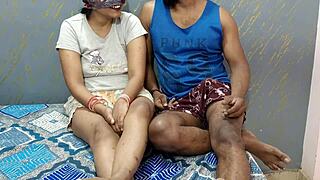 young bhabhi feeds her juicy boobs then takes doggystyle creampie on wedding night?