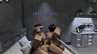 2 horny sluts i met ingame wanted to fuck part 2 there huge tits and asses bouncing