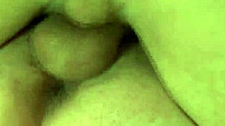 chunky redhead with big tits and ass in stockings heels kisses partner who dives deep into her pussy licking her huge nipples till she explodes