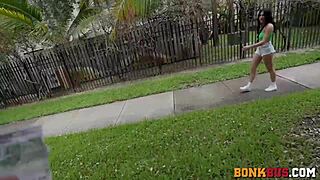 Street girl craves thick italian sausage pounding hard