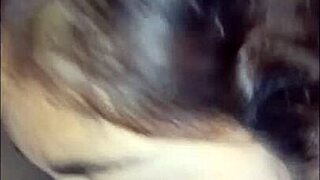 Latina bends over in dress for sloppy deepthroat on big cock then cucumber mouth play and cum swallow