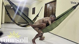 ebony teen anime hentai interracial almost caught fucking ex on hammock