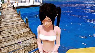 harem hotel episode 151 unfolds with steamy group action in the suite