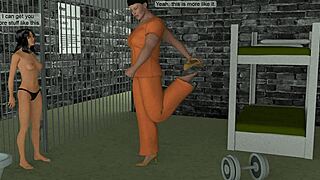 whoa my huge tits grew massive in this size change comic giantess towering over mini guy boobs crush