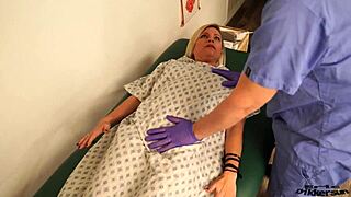 kyla's assessment turns into full body massage with masseuse hands everywhere