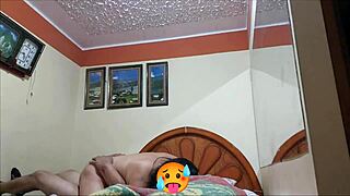 husband offers submissive latina wife to chubby mature friend for cash