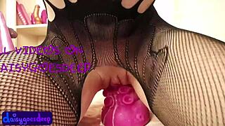 Bad dragon ika 2 huge monster dildo stretches tight hole wide