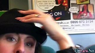 you dying to see this british maid's classy face spunked by monster cock?