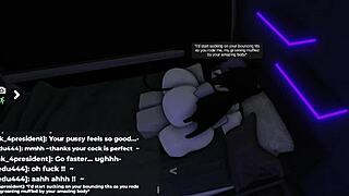 cute big ass roblox babe gets soulfucked by seductive succubus