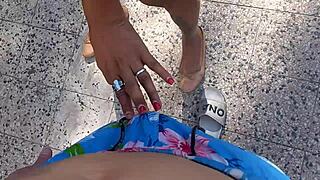 Ayun and Panteraslindas deliver raw anal passion in ebony trans heat.