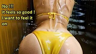 blonde in leather boots bends over for public doggystyle on street