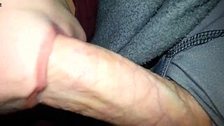 18 year old teen sucks old cock deep cumshot blowjob