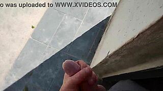 i called the builder on sunday to finish pool work got slutty he jerked off cummed on me