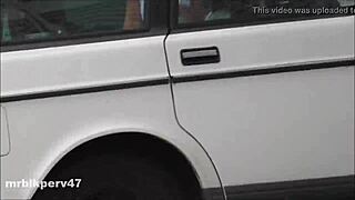 Candid shots tease hidden ebony curves up close