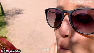 Two Drunk Bisexual Argentinian Sluts Chug over 3 Liters of Yellow Piss in Public Park Threesome with Squirting