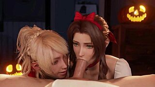 i luv final fantasy girls slobberin' on cocks in this hot bj compilation