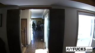 busty blonde avy and aurora snow play nude lesbian games at home