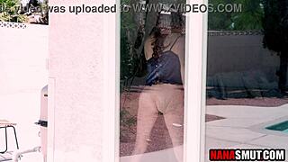 step granny catches young perv spying on her big tits