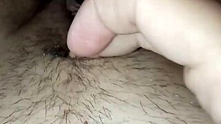 gretala oils her big pussy lips sensually